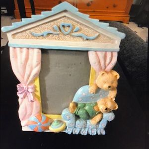 Vintage 3D Baby Picture Frame